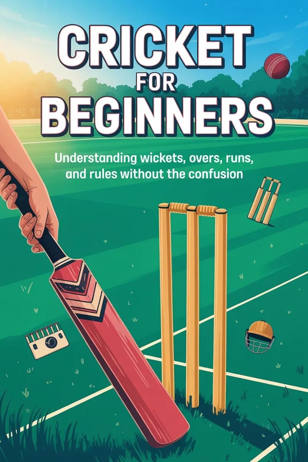 ler totalmente Cricket for Beginners: Understanding Wickets, Overs, Runs, and Rules Without the Confusion (English Edition)