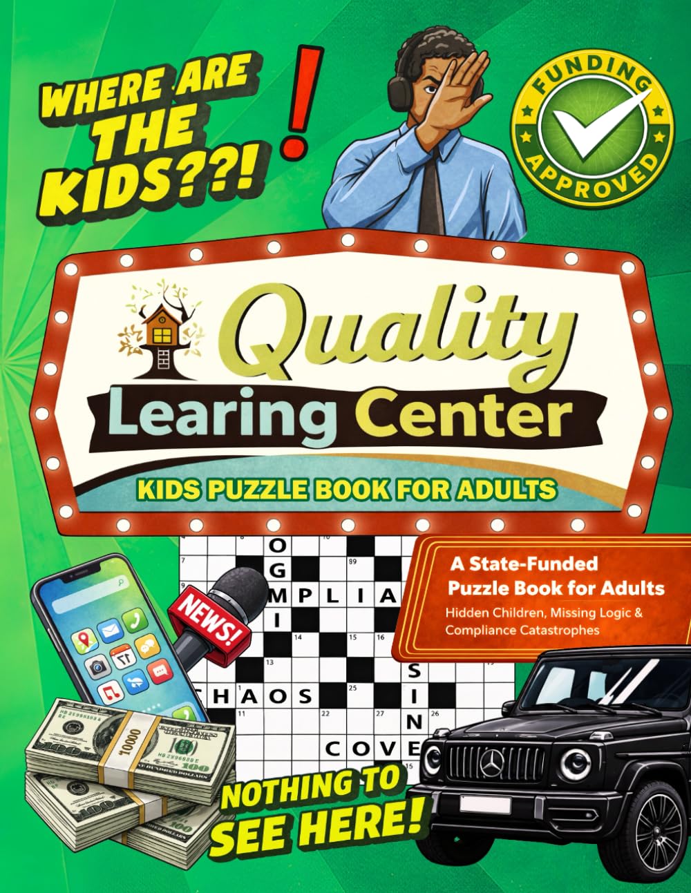 Quality Learing Centre: Kids Puzzle Book For Adults (Crosswords & Puzzle Books For Adults) baixar o livro de graça