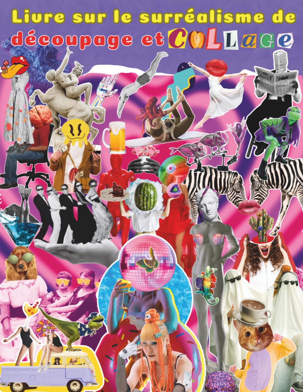 ler totalmente Livre sur le surréalisme de découpage et collage: A collection of graphic elements for mixed media, creative scrapbooking, and junk journaling.... artistic compositions. (French Edition)