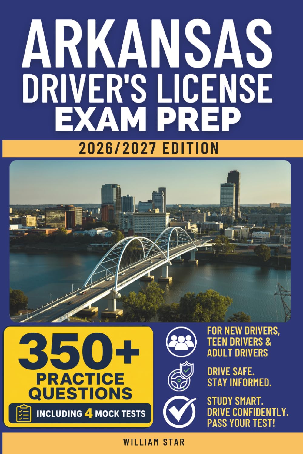 capítulo por capítulo baixar Arkansas Driver's License Exam Prep: Study Guide, Road Signs & Practice Tests to Help You Pass the Written Knowledge Test (Gray Edition) (USA DMV Permit Study Books)