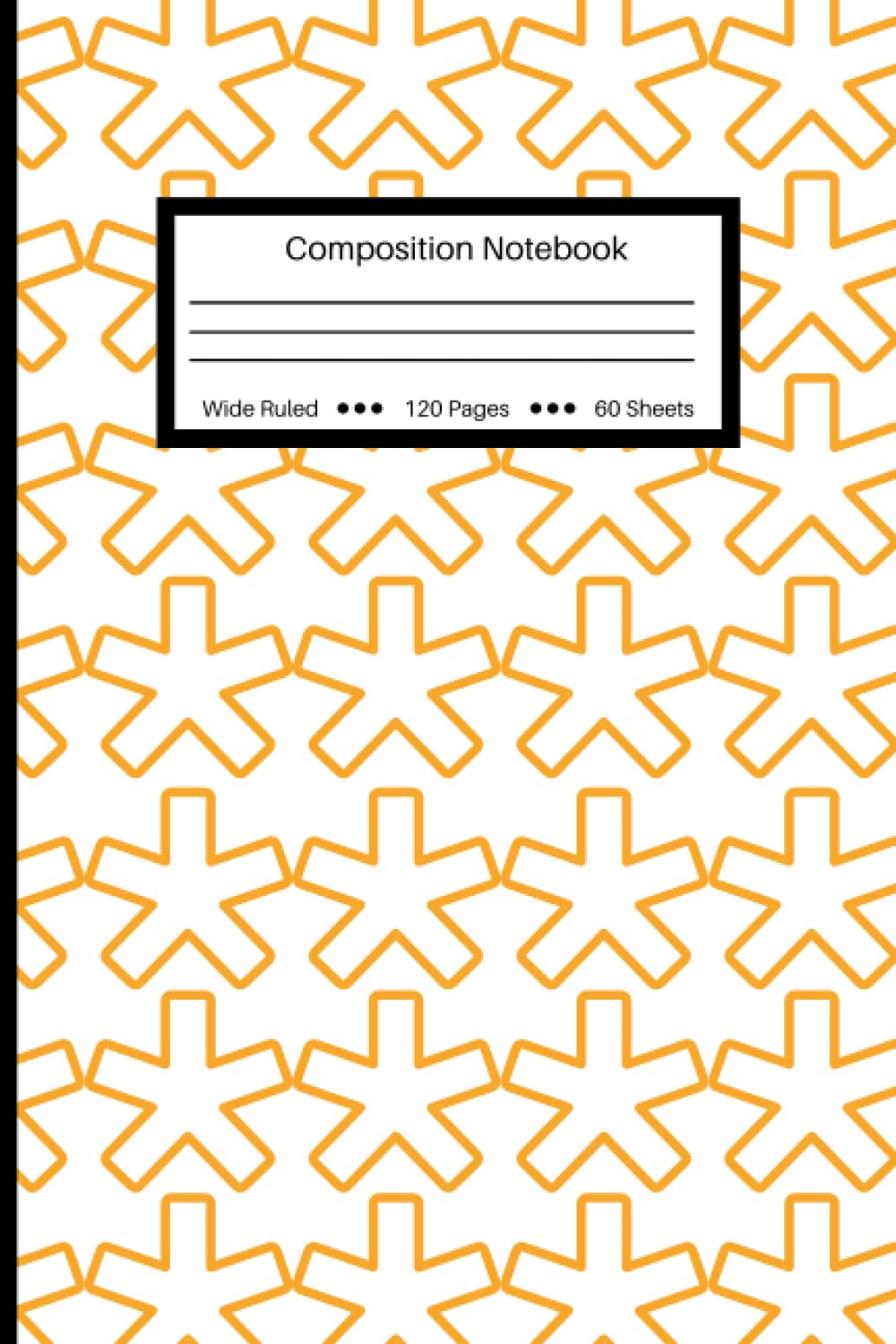 capítulo por capítulo baixar Composition Notebook: Yellow Asterisk - Wide Ruled Lined Paper Journal - 6" x 9." - 120 Pages (Wide Ruled Composition Notebook for doodling, studying, or habit tracking)