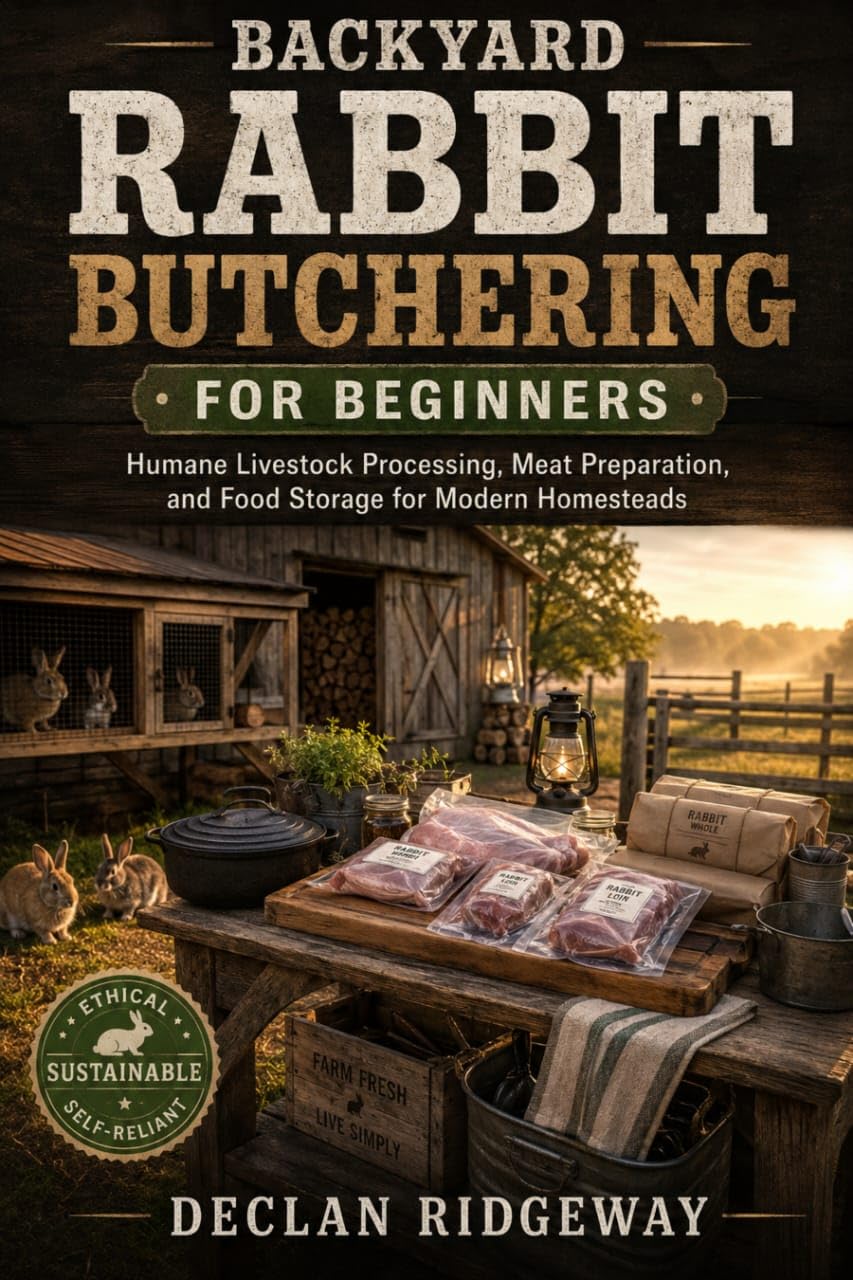 ler totalmente Backyard Rabbit Butchering for Beginners: Humane Livestock Processing, Meat Preparation, and Food Storage for Modern Homesteads (English Edition)