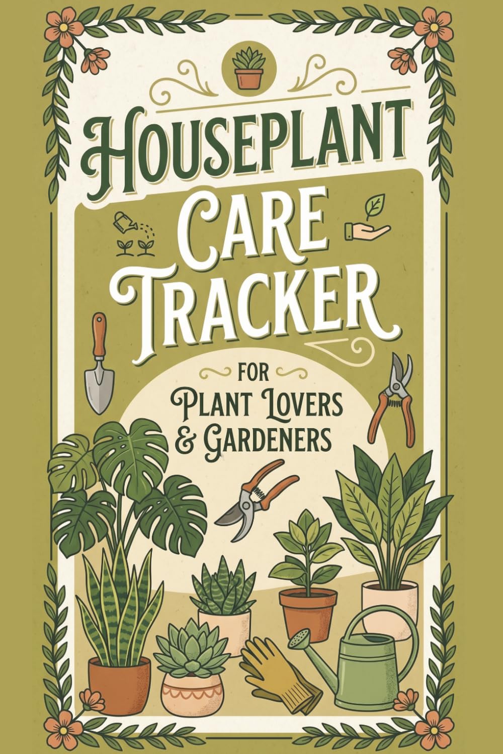 Houseplant Care Tracker: Plant Care Journal to Track Watering, Light, Fertilizer, Repotting, Pests, and Propagation (Includes Plant Profiles, Monthly Care Calendar, and Issue Log) baixar o livro de graça