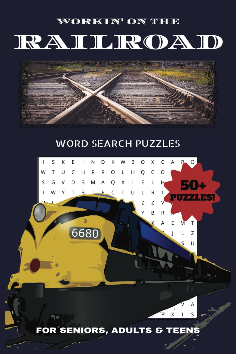 Railroad Word Search Puzzle Book: Fun Word Searches with Easy to Read Print about Railways, Trains, Railroad Equipment and More! | 6x9 Inches, 110... Gift for Vacations, Holidays and Relaxation baixar o livro de graça