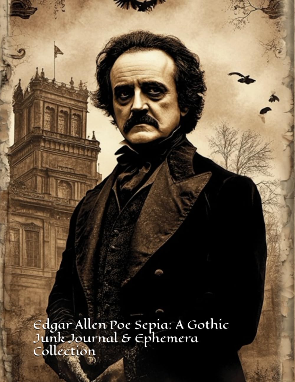 capítulo por capítulo baixar Edgar Allen Poe Sepia: A Gothic Junk Journal & Ephemera Collection