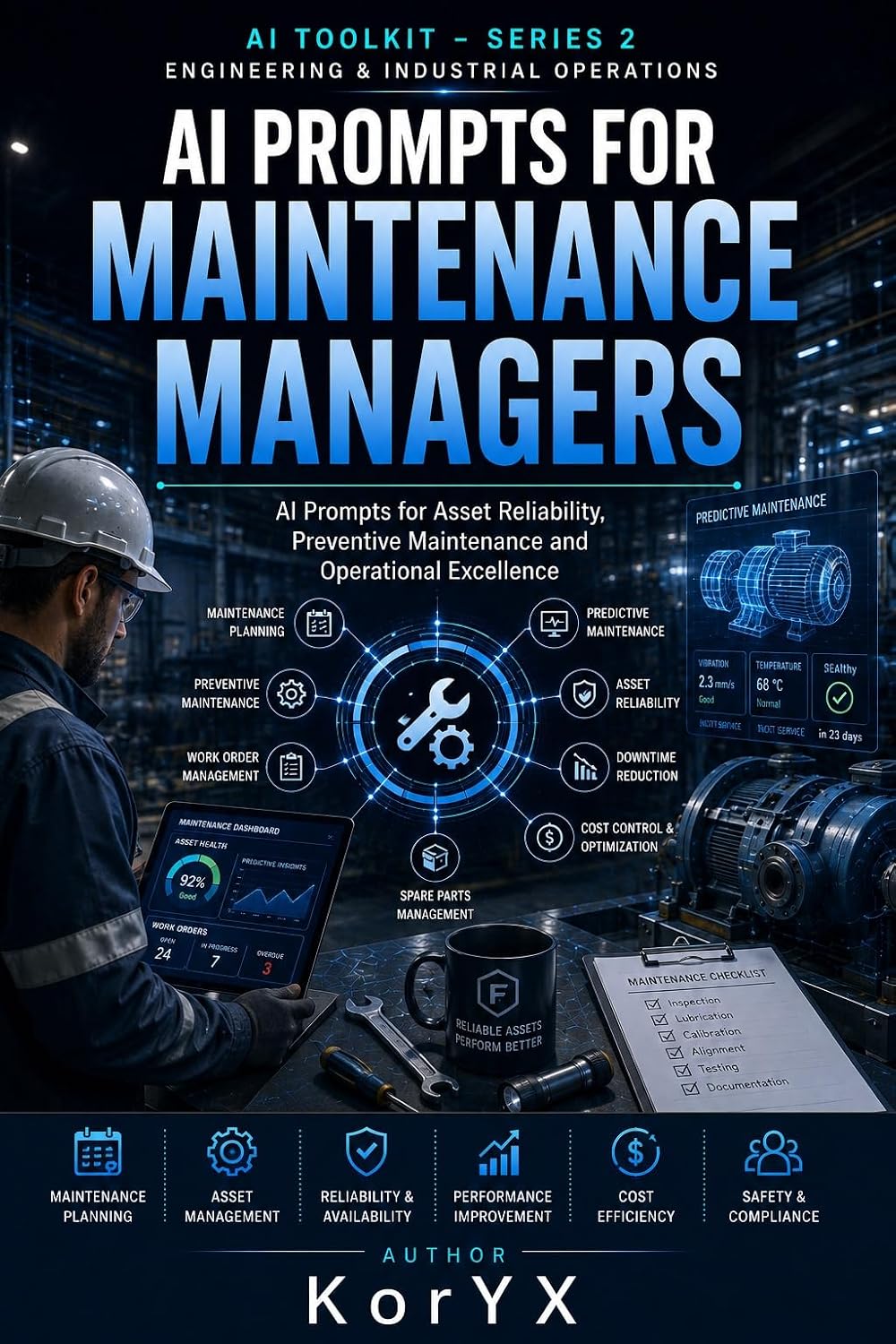 AI Toolkit - Series 2 Engineering & Industrial Operations: AI Prompts for Maintenance Managers (AI Toolkit – Series 2: Engineering & Industrial Operations) (English Edition) baixar o livro de graça