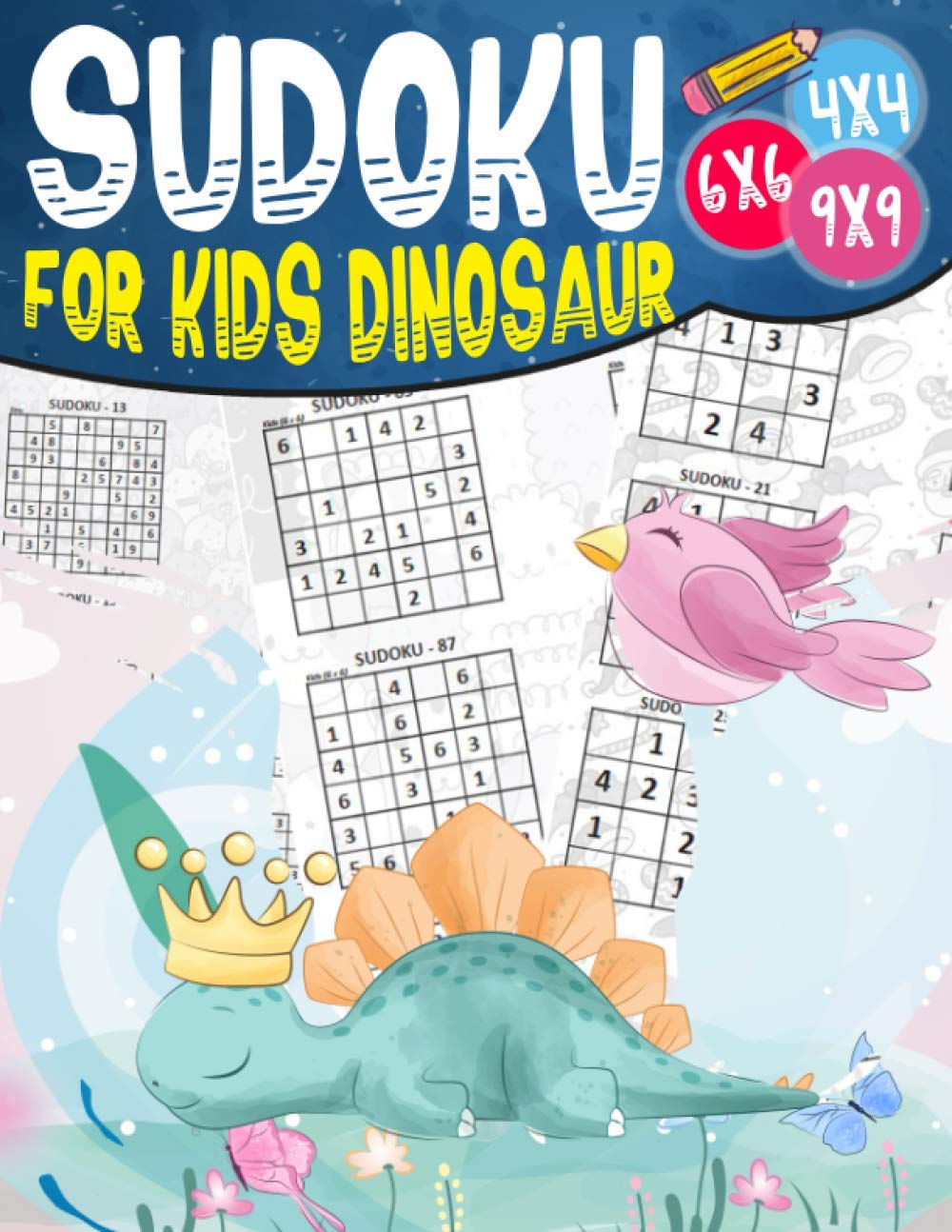 Sudoku for kids DINOSAUR: Easy and Fun Activity for Childen 6 to 12 with 270 sudoku with Solutions - Increase Memory and Logic baixar o livro de graça