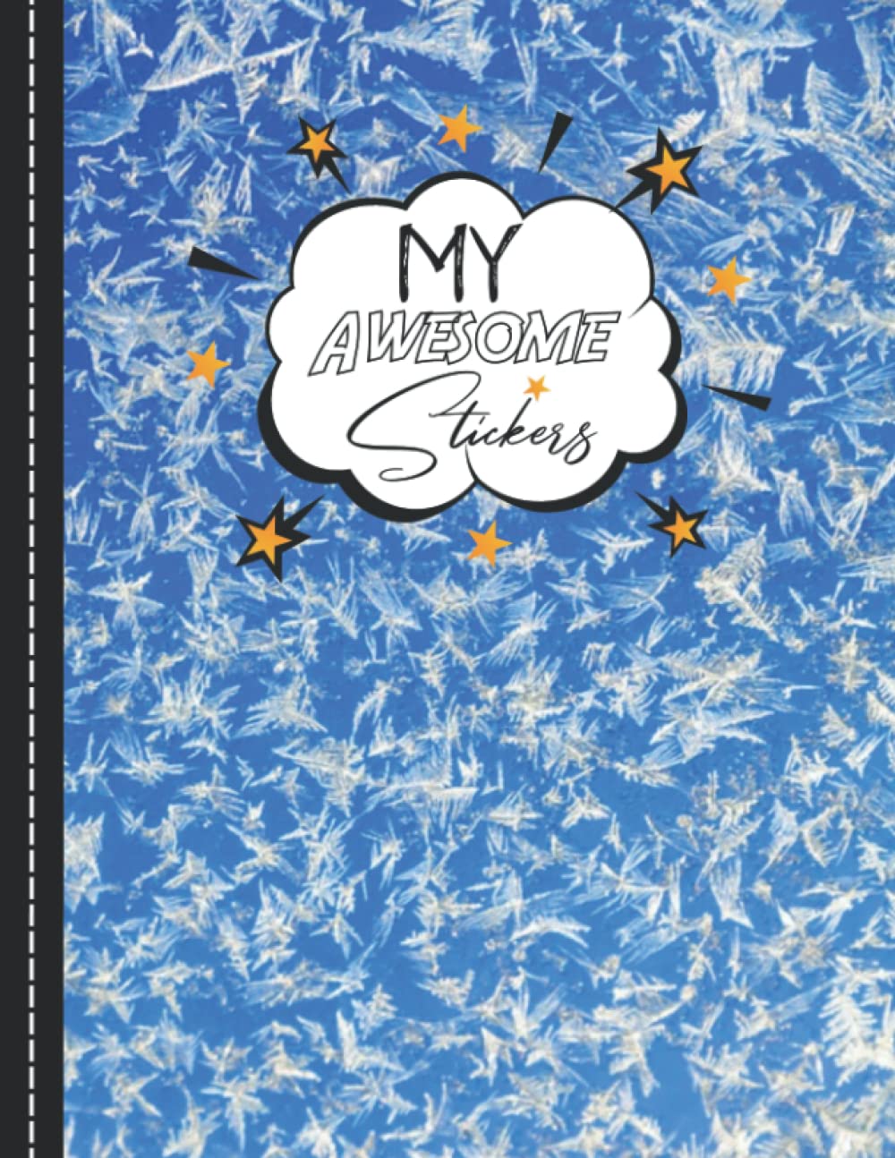 capítulo por capítulo baixar My Awesome Stickers: Blue Marble Blank Sticker Book for Boys 8.5x11 Inches 120 Pages Children Activity Book.