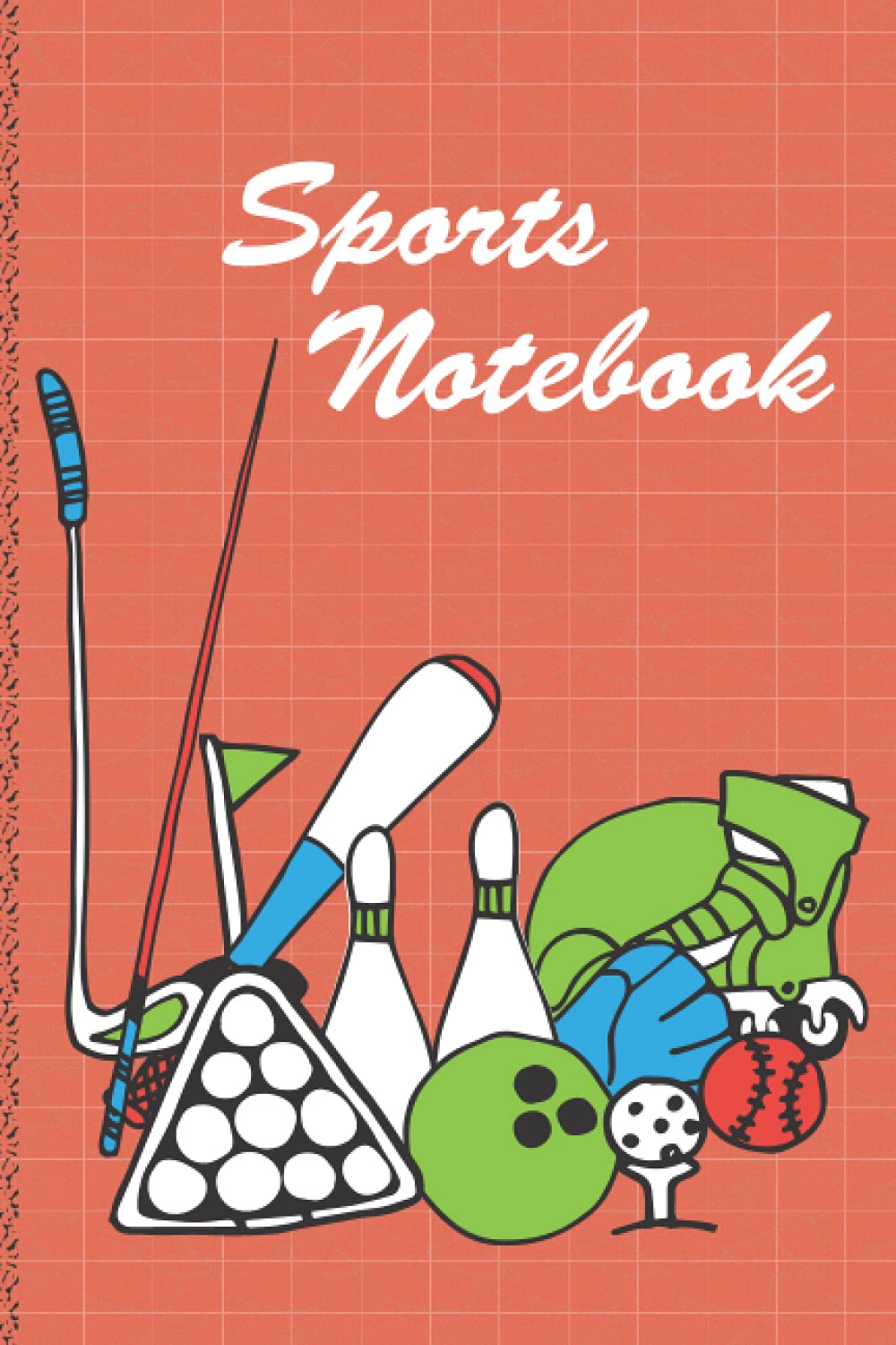 ler totalmente Sports Notebook: Boys Exercise Notebook, Composition Notebook, Log Book, Diary for Athletes (6 x 9 inches, 120 Pages, College Ruled Paper)