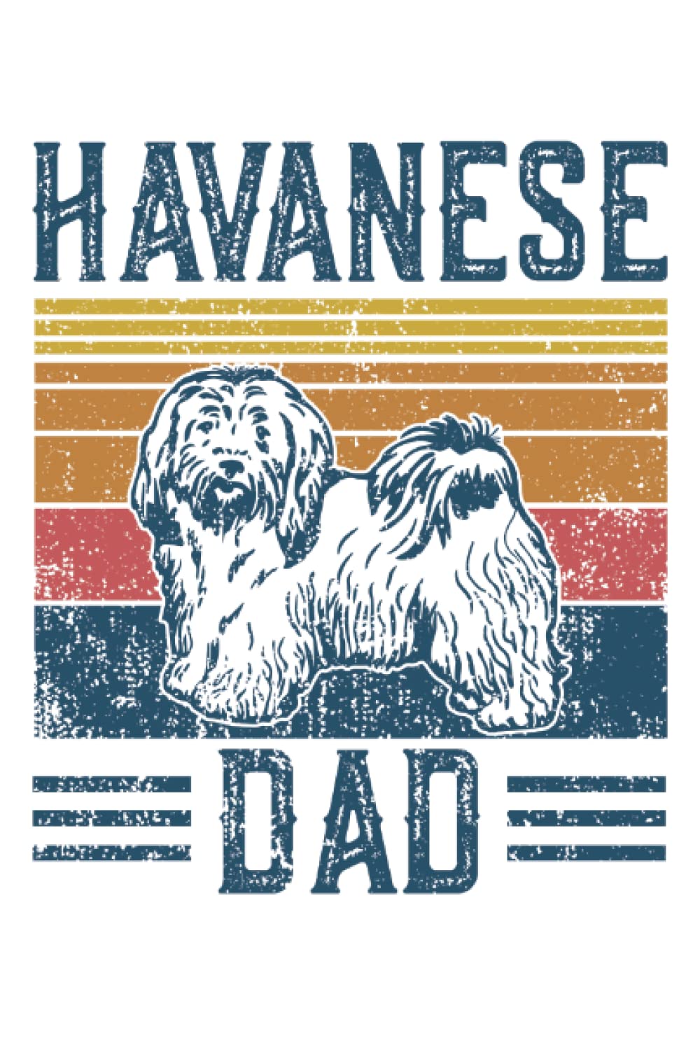 capítulo por capítulo baixar Dog Havanese Dad - Vintage Havanese Dad: A Journal Size (6 x 9 inches) Notebook | Diary | Planner with 120 Lined Pages