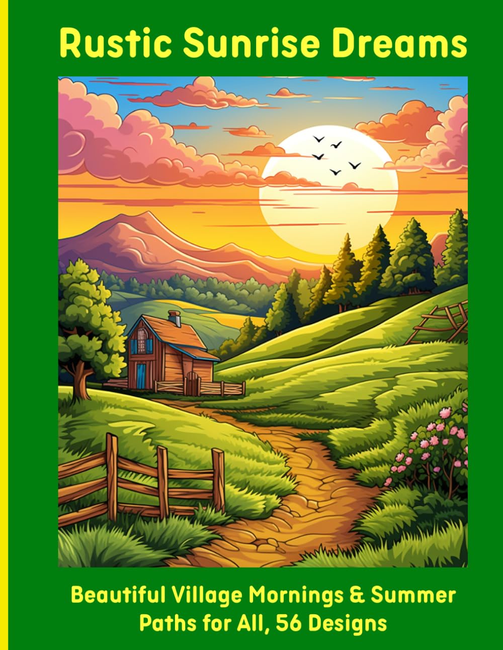 capítulo por capítulo baixar Rustic Sunrise Dreams: Beautiful Village Mornings & Summer Paths for All, 56 Designs