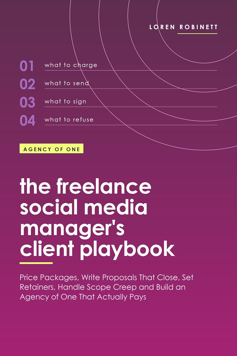 Freelance Social Media Manager's Client Playbook: Price Packages, Write Proposals That Close, Set Retainers, Handle Scope Creep and Build an Agency of One That Actually Pays (English Edition)