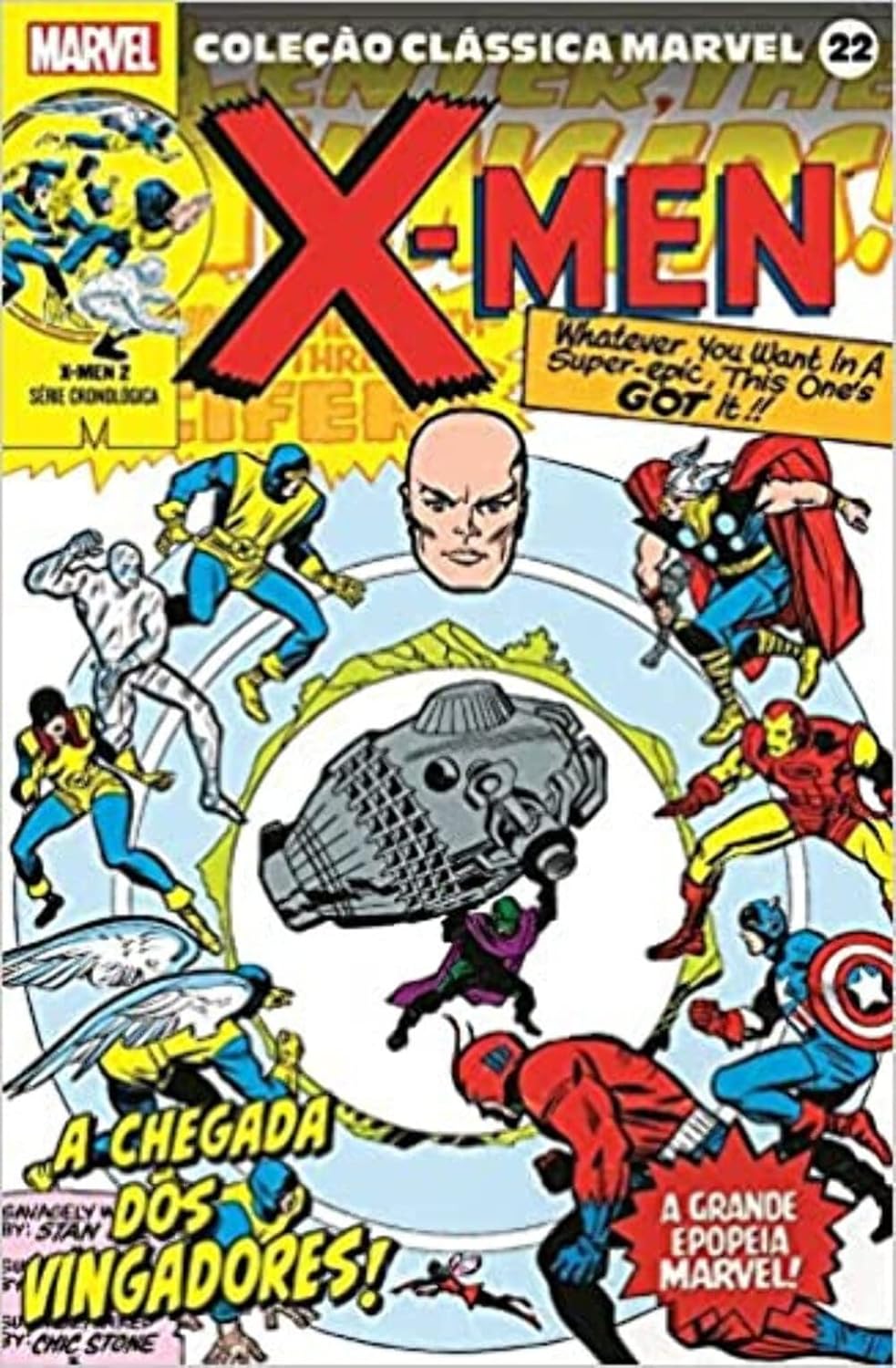 Coleção clássica marvel vol. 22 - x-men vol. 2