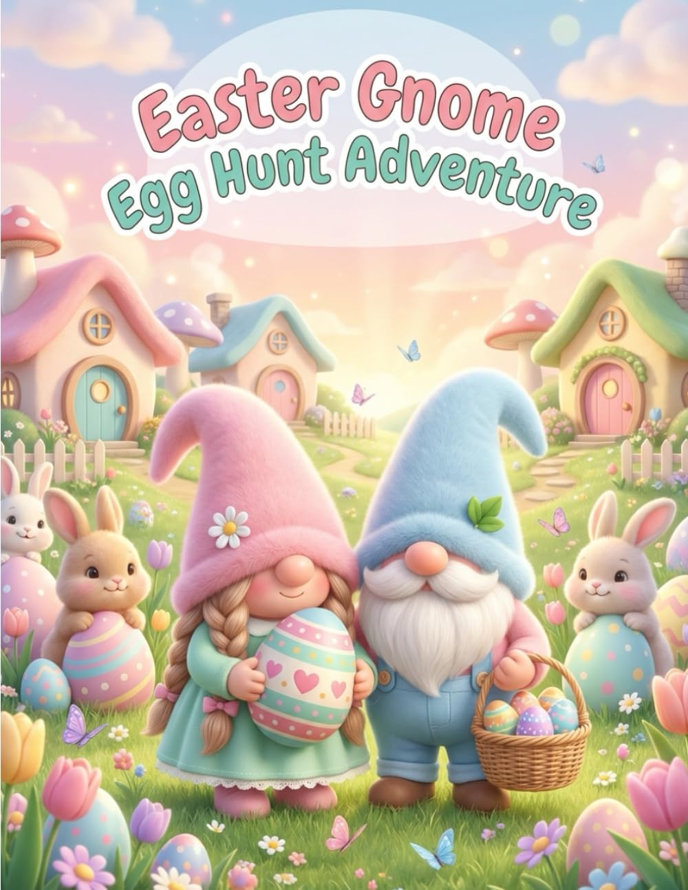 Easter Gnome Egg Hunt: Adventure Colouring Book baixar o livro de graça