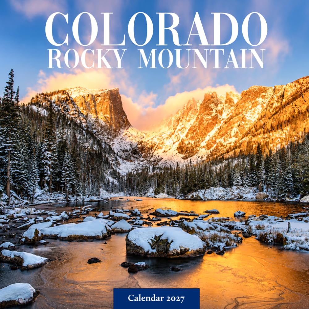 Colorado Mountain Landscapes Calendar 2027: Alpine Peaks and Scenic Views baixar o livro de graça