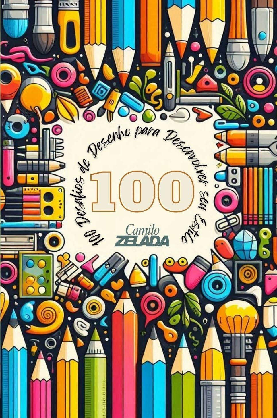 ler totalmente 100 Desafios de Desenho para Desenvolver seu Estilo
