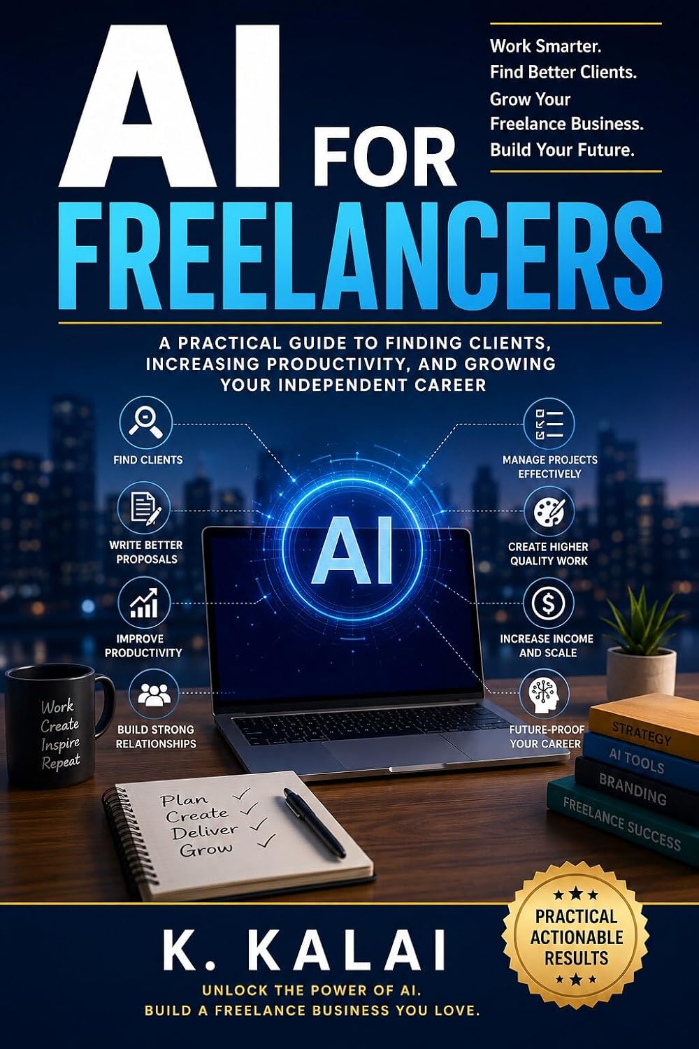 AI for Freelancers: A Practical Guide to Finding Clients, Increasing Productivity, and Growing Your Independent Career (AI Made Simple Series Book 6) (English Edition) baixar livro de graça