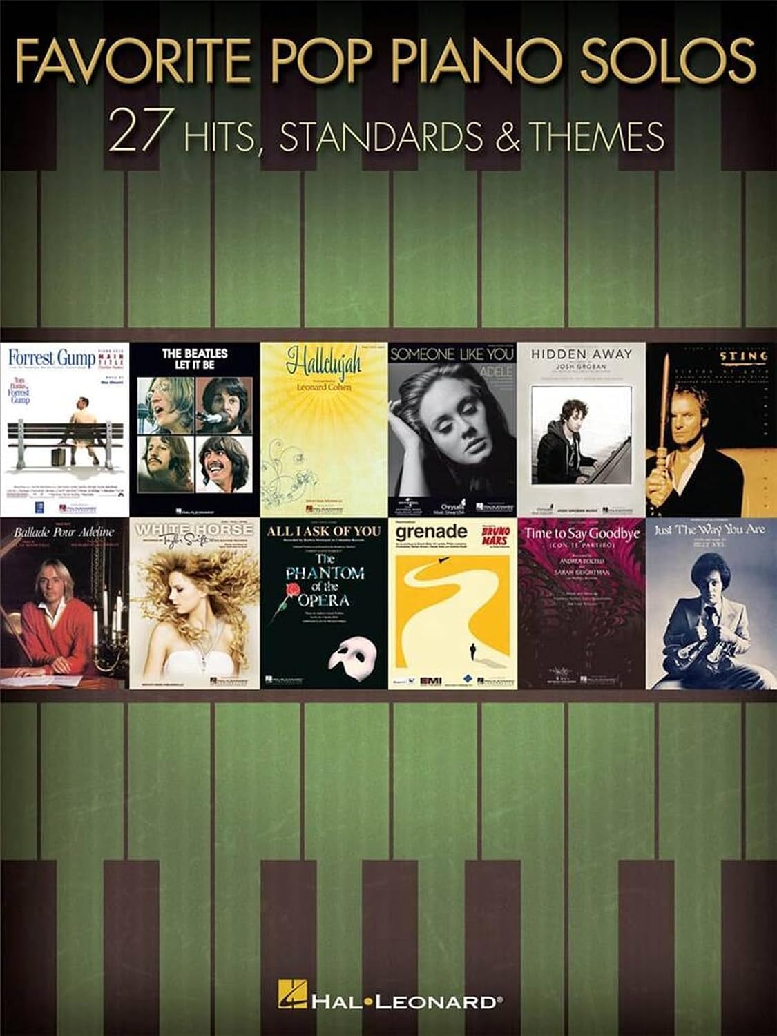 ler totalmente Favorite Pop Piano Solos Piano Sheet Music Songbook Easy to Intermediate Pop Arrangements for Adult and Teen Pianists Popular Hits Piano Music Book... or Recitals: 27 Hits, Standards & Themes
