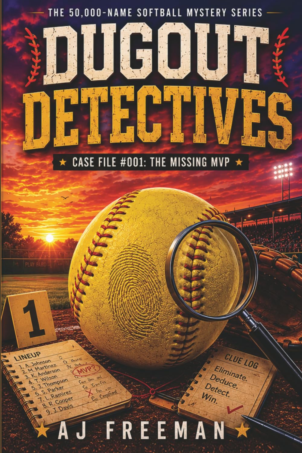 capítulo por capítulo baixar Dugout Detectives: Case File #001: The Missing MVP – A 50,000-Name Softball Mystery