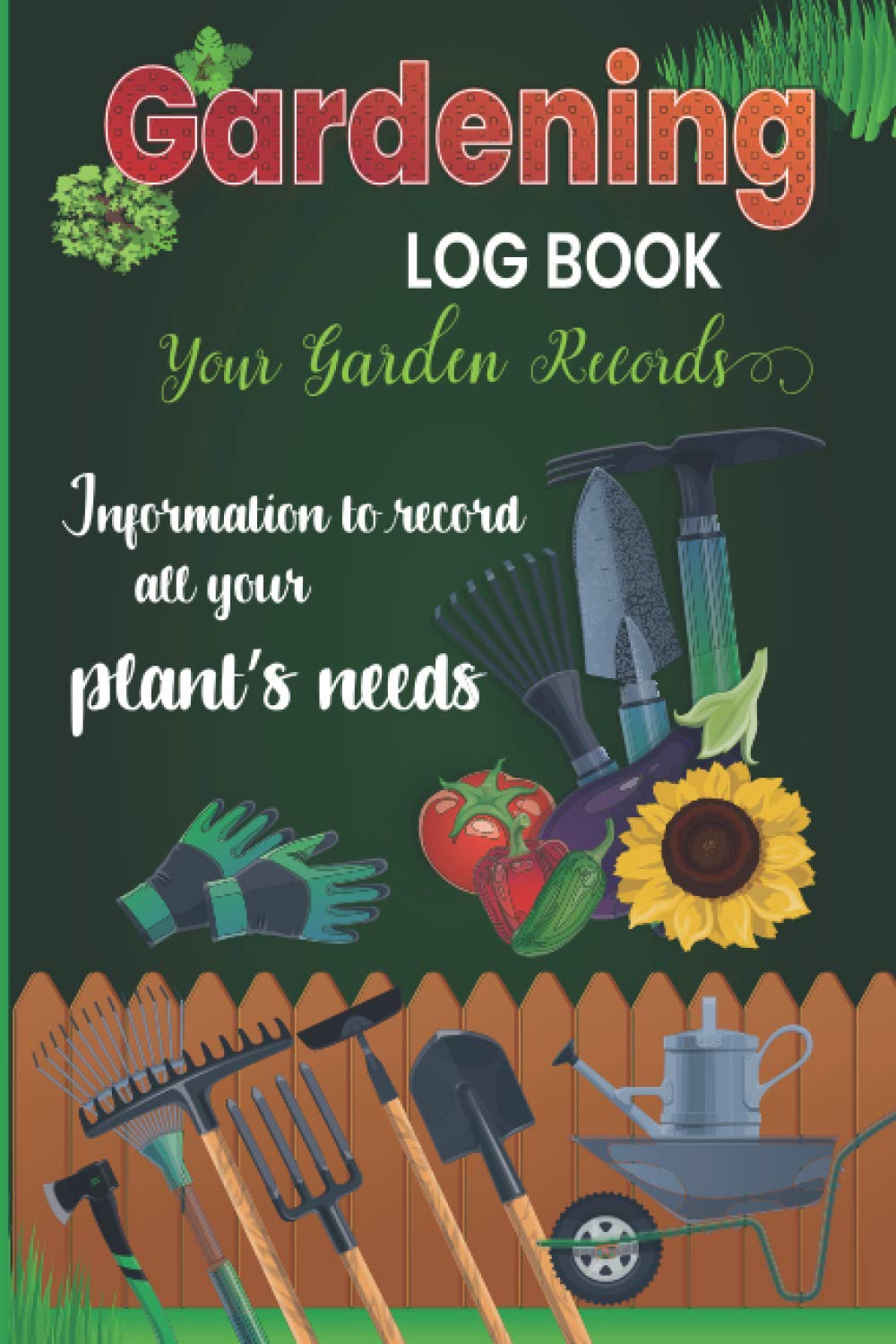ler totalmente Gardening Log Book: Organizer Notebook for Avid Gardeners | 100 template pages to record vital plant details | Information to record all your plant’s needs | Your Garden Records V1