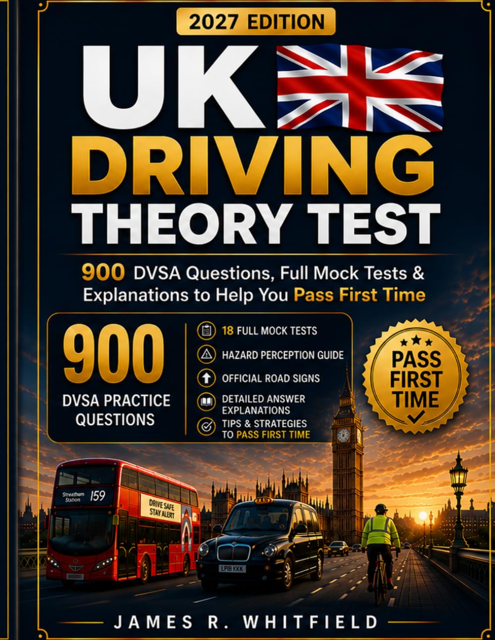 UK DRIVING THEORY TEST 2027 PRACTICE BOOK: 900 DVSA Questions, Full Mock Tests & Explanations to Help You Pass First Time baixar o livro de graça