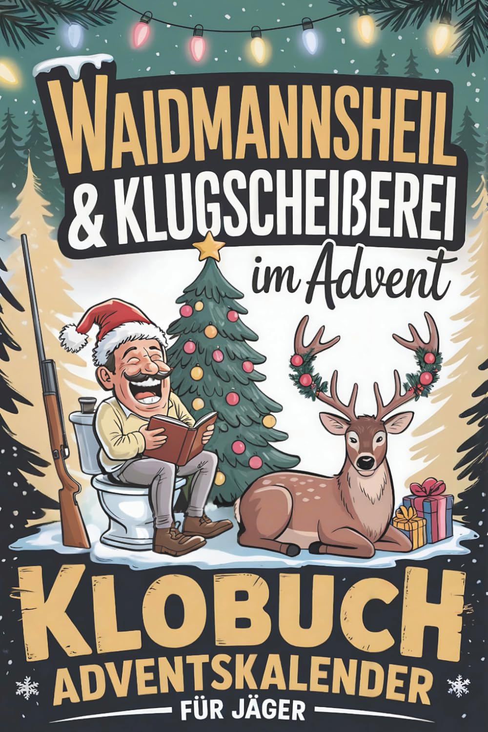 ler totalmente Waidmannsheil & Klugscheißerei im Advent – Klobuch Adventskalender für Jäger: 24 Tage voller Jagd-Humor, Rätselspaß und kurioser Fakten fürs stille Örtchen – ein lustiges Geschenk für Jäger