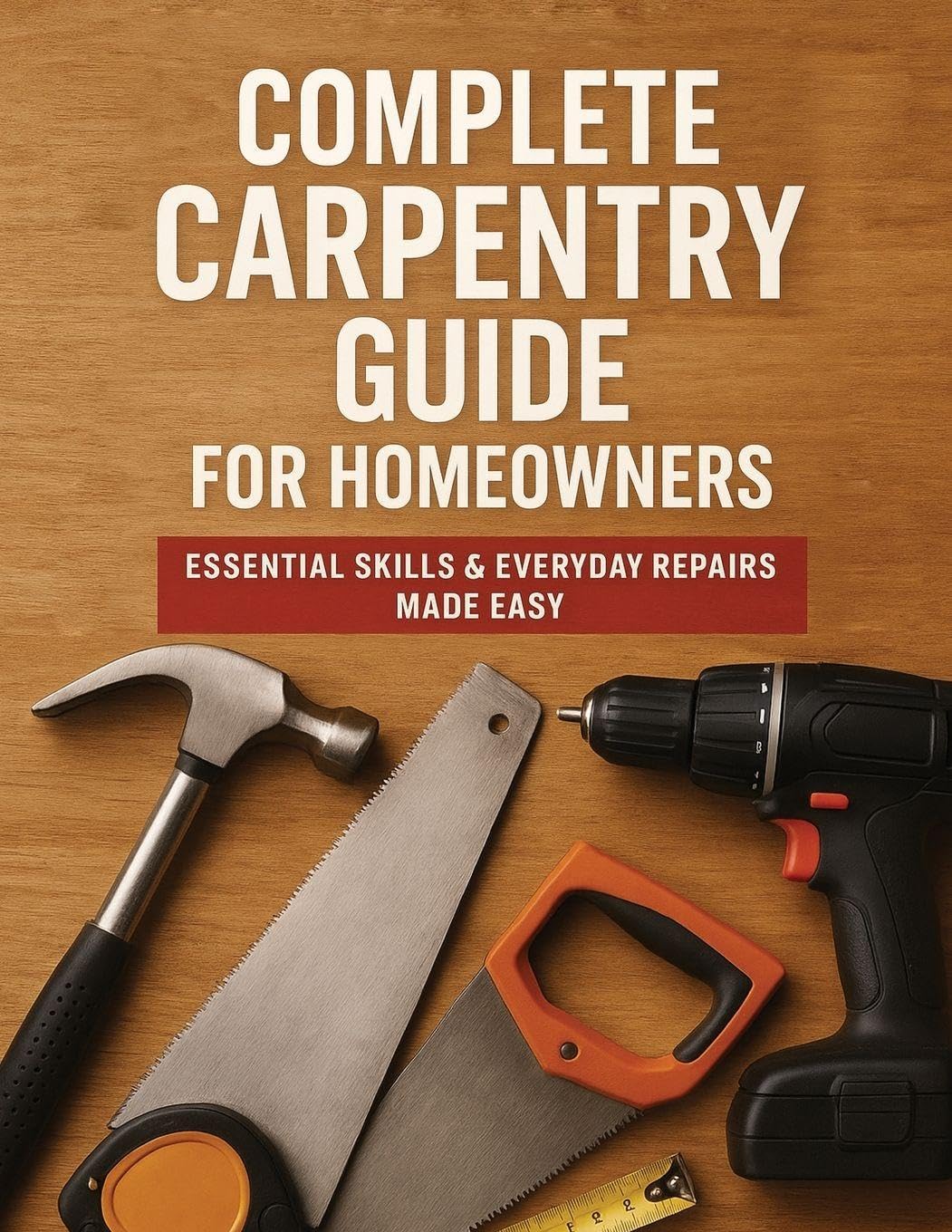 ler totalmente The Complete Guide to Carpentry for Homeowners: Basic Carpentry Skills & Everyday Home Repairs