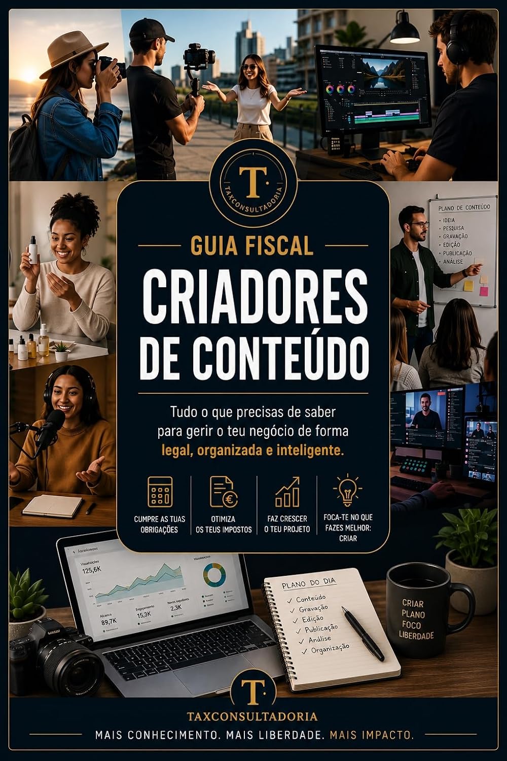 Guia Fiscal para Criadores de Conteúdo 2026: IRS, IVA, Segurança Social e Plataformas Internacionais para YouTubers, Influencers, Podcasters e Freelancers... — Guias Fiscais Profissionais) baixar livro de graça