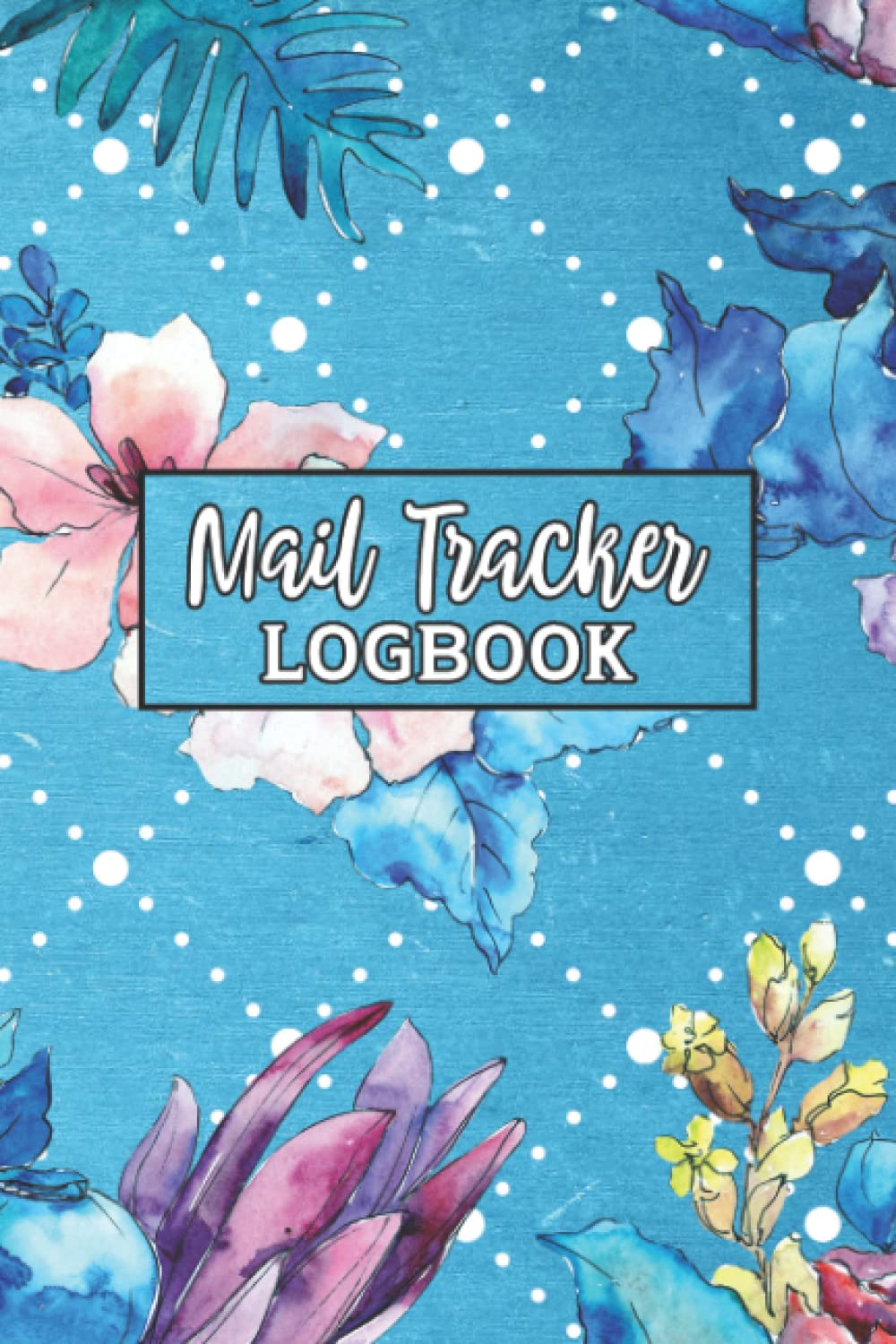 ler totalmente Mail Tracker Logbook: Beautiful cover design: Easy Way to keep Record Daily Incoming and Outgoing Mail List for Home Office and Personally Use Mail, 6" x 9" inches 120 Pages