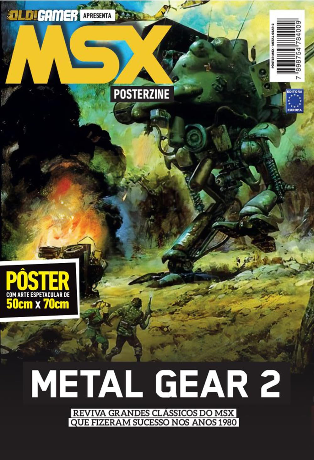MSX - Metal Gear 2 - Superpôster OLD!Gamer baixar o livro de graça