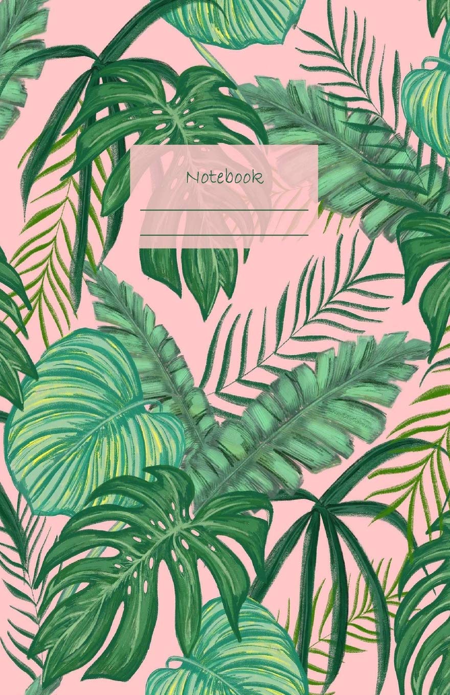 Notebook: Dotted grid Journal. Bullet Diary. Ideal for Notes, Memories, Journaling, Creative planning and Calligraphy practice. 120 Pages. Soft matte... idea. (Tropical plants simple design cover). baixar o livro de graça