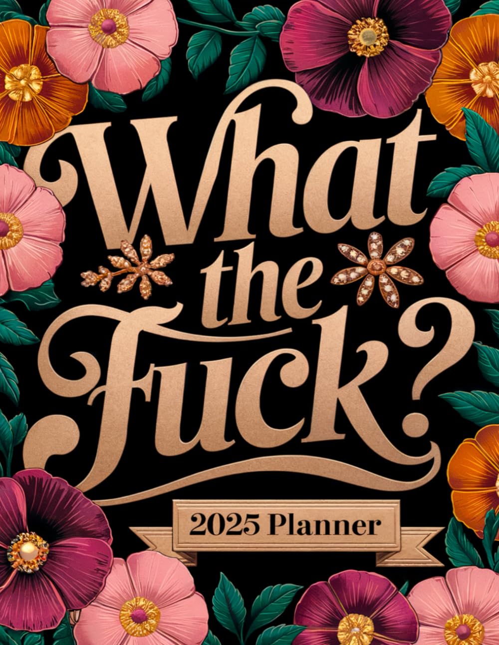 What The Fuck?: 2025 Planner For Tired-Ass Women with Sweary Quotes baixar o livro de graça
