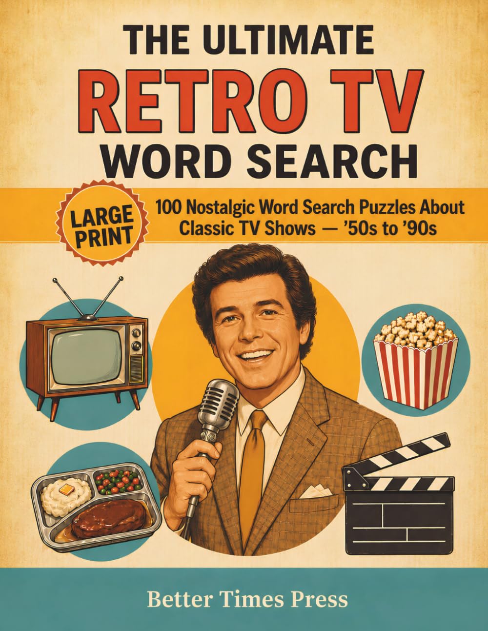 capítulo por capítulo baixar The Ultimate Retro TV Word Search: Large Print Nostalgic Word Search Puzzles for Adults and Seniors — Classic TV Shows from the 50s, 60s, 70s, 80s & 90s (Trivia Word Search)