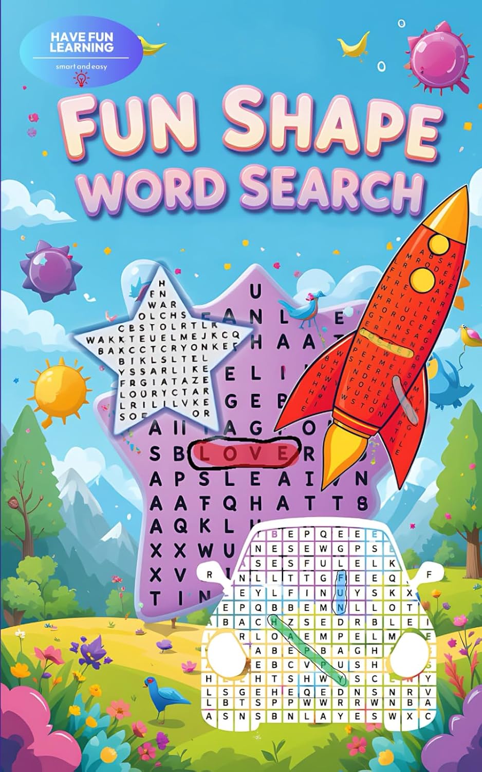 capítulo por capítulo baixar Fun Shape Word Search Book: Shape Up Your Mind: Word Searches with Fascinating Facts!