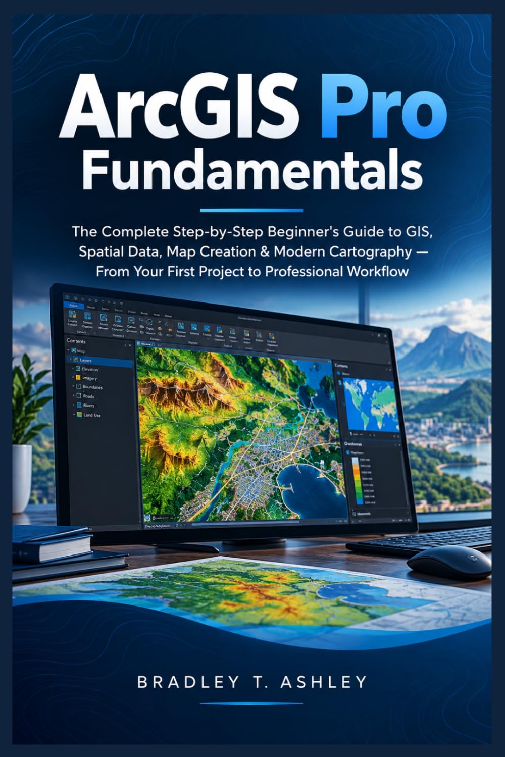 ArcGIS Pro Fundamentals: The Complete Step-by-Step Beginner's Guide to GIS, Spatial Data, Map Creation & Modern Cartography — From Your First Project to Professional Workflow baixar o livro de graça