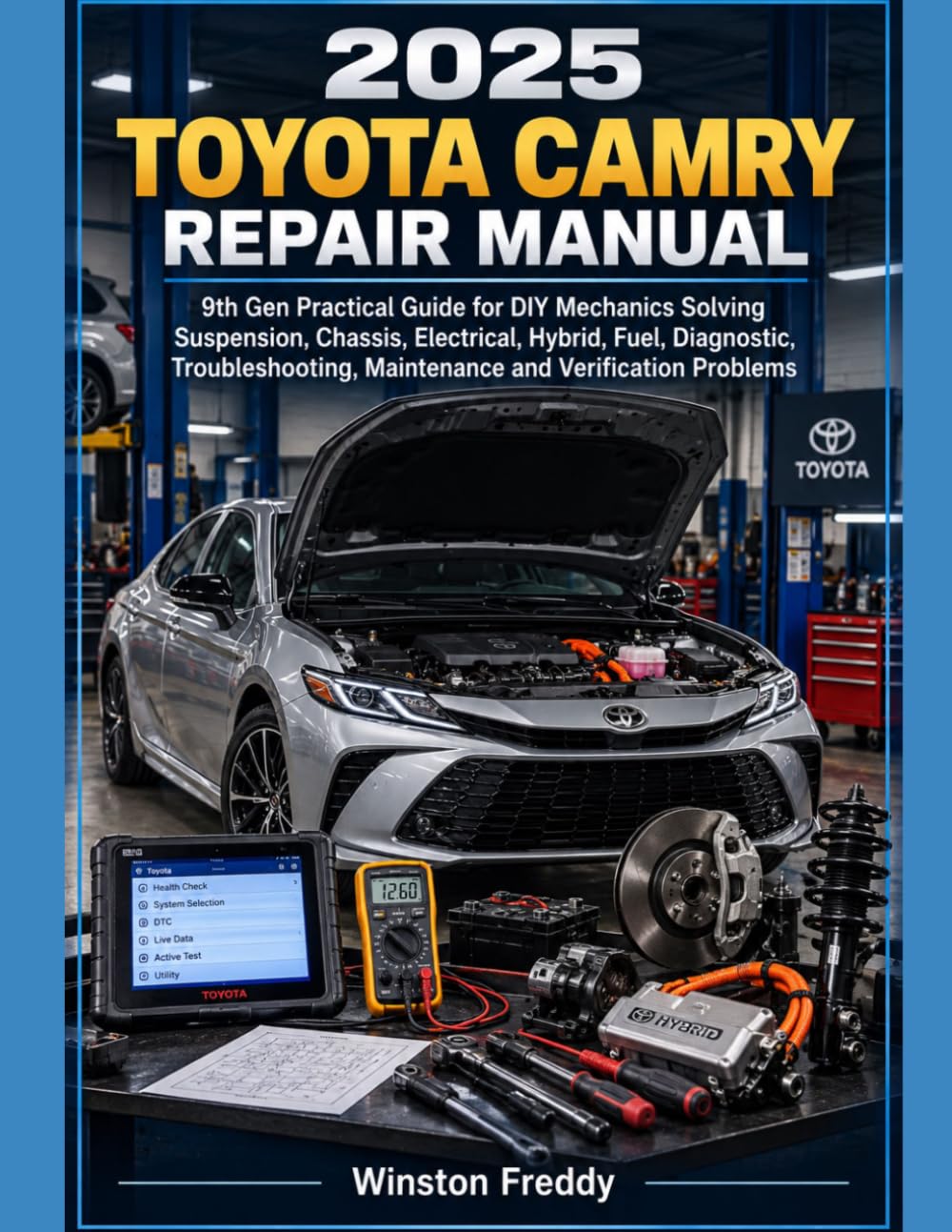 capítulo por capítulo baixar 2025 Toyota Camry Repair Manual: 9th Gen Practical Guide for DIY Mechanics Solving Suspension, Chassis, Electrical, Hybrid, Fuel, Diagnostic,... Diagnostic, Repair & Maintenance Series)