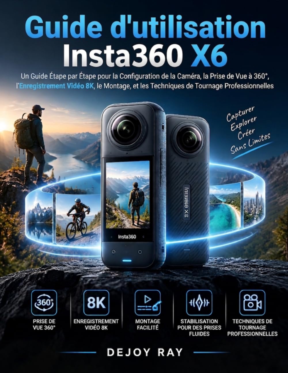 capítulo por capítulo baixar Guide d'utilisation Insta360 X6: Guide étape par étape pour la configuration de la caméra, la prise de vue à 360°, l'enregistrement vidéo 8K, le... de tournage professionnelles (French Edition)