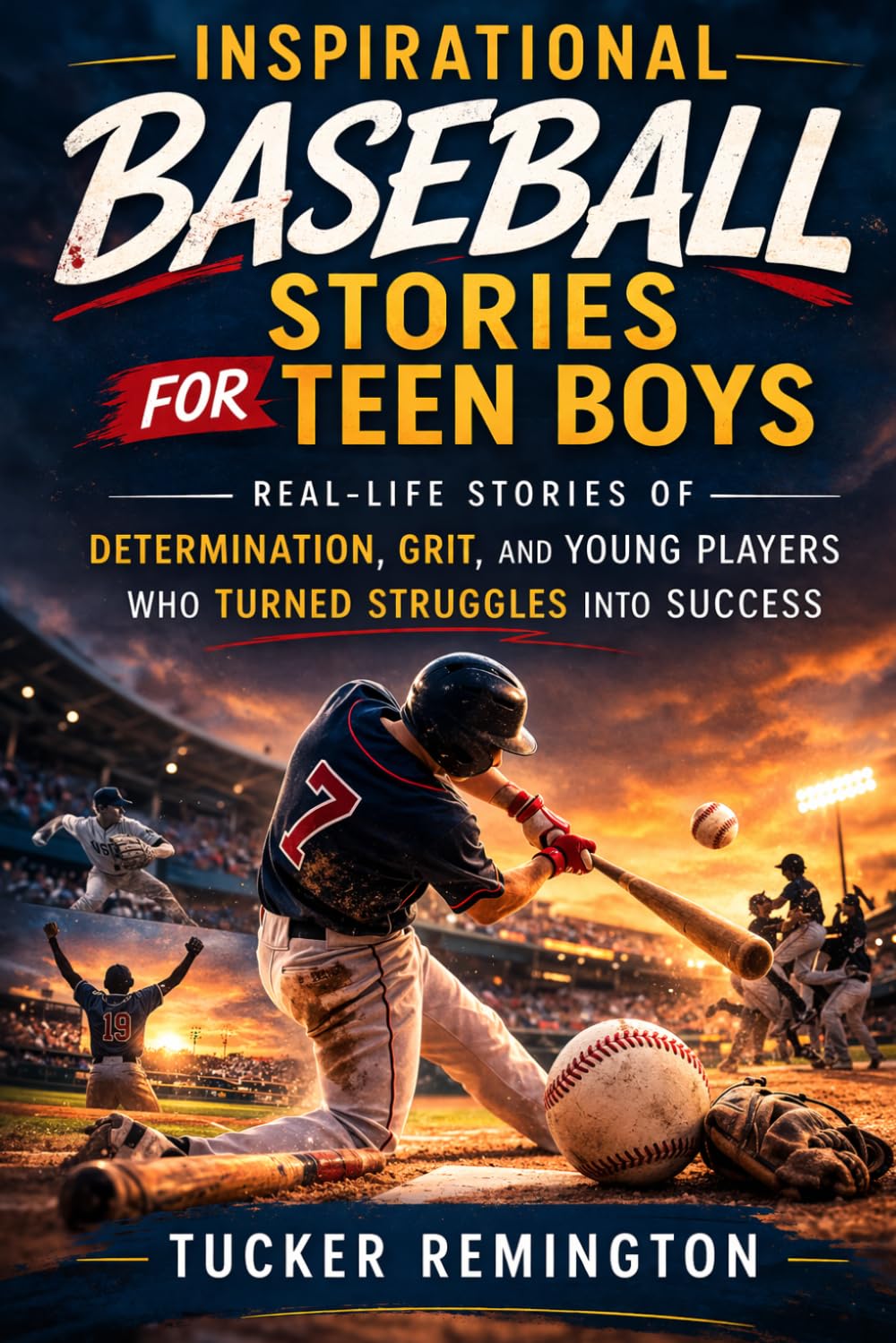INSPIRATIONAL BASEBALL STORIES FOR TEEN BOYS: Real-Life Stories of Determination, Grit, and Young Players Who Turned Struggles into Success baixar o livro de graça