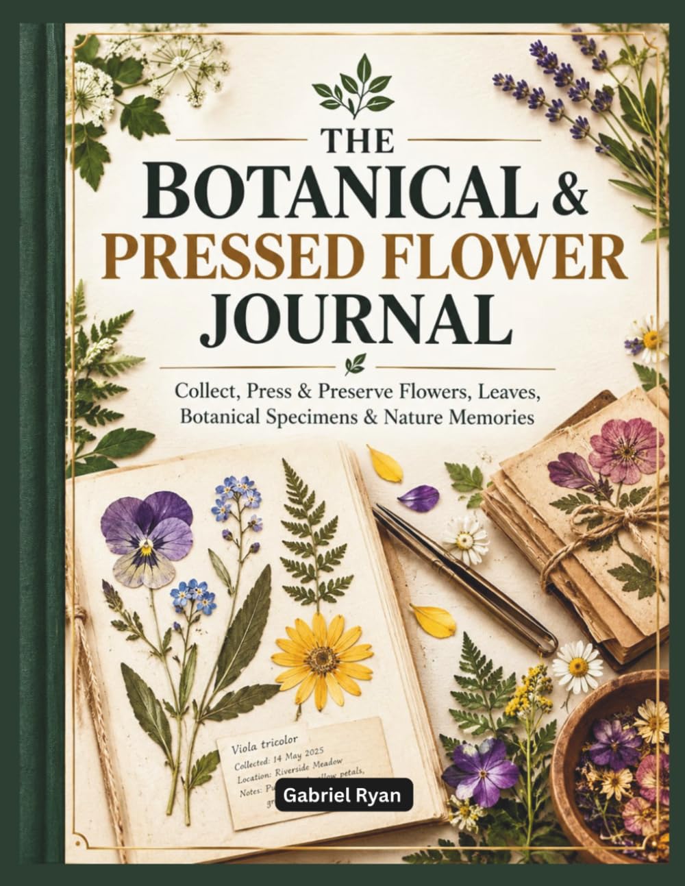 THE BOTANICAL & PRESSED FLOWER JOURNAL: Collect, Press and Preserve Flowers, Leaves, Botanical Specimens and Nature Memories baixar livro de graça