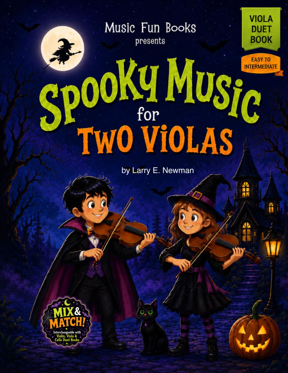 ler totalmente Spooky Music for Two Violas: Easy Halloween Viola Duets for Kids, Students, Lessons, Recitals, and School Concerts (Spooky Music for Strings)