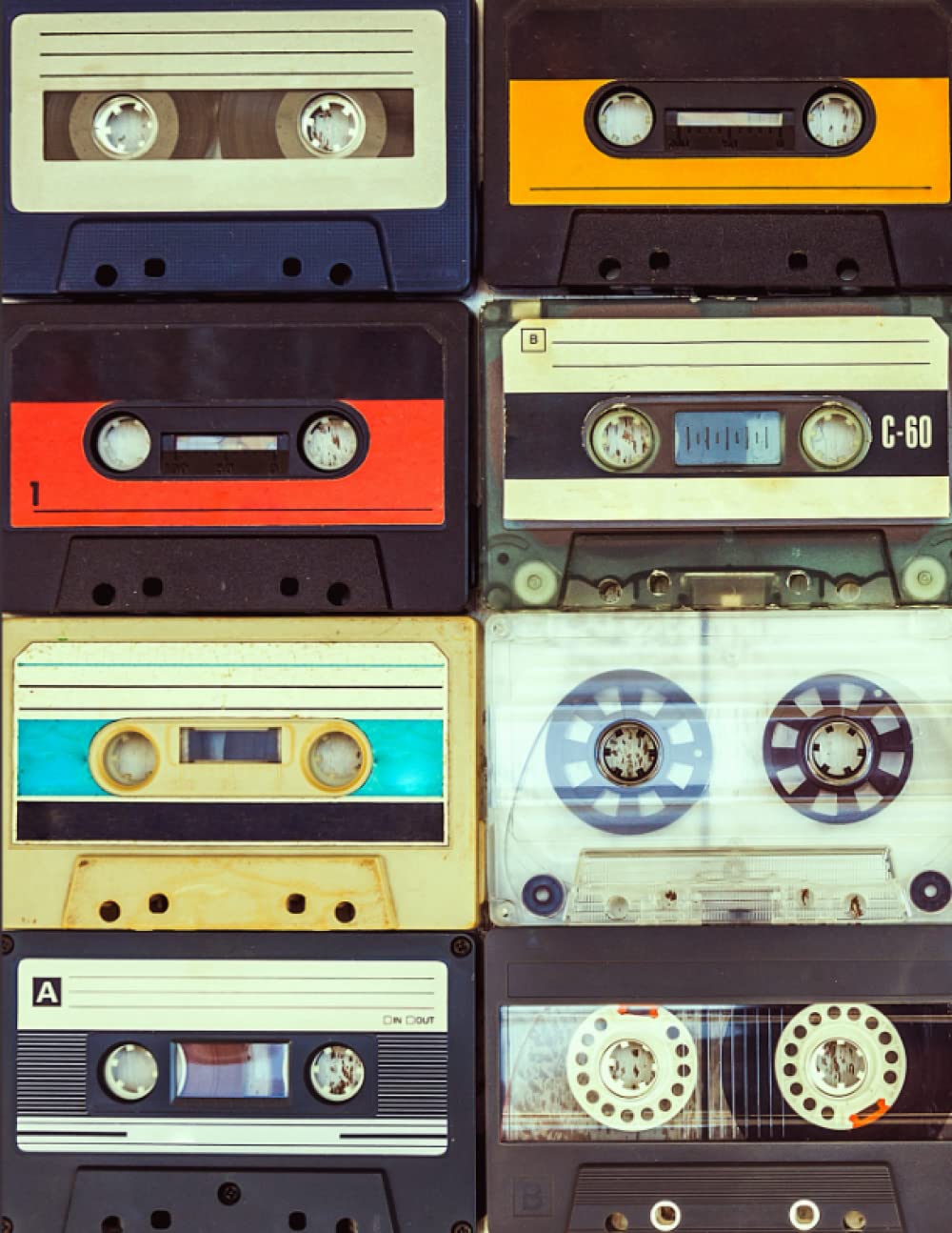 Cassette Tape Notebook: Retro Mix Tape Collection Journal baixar livro de graça