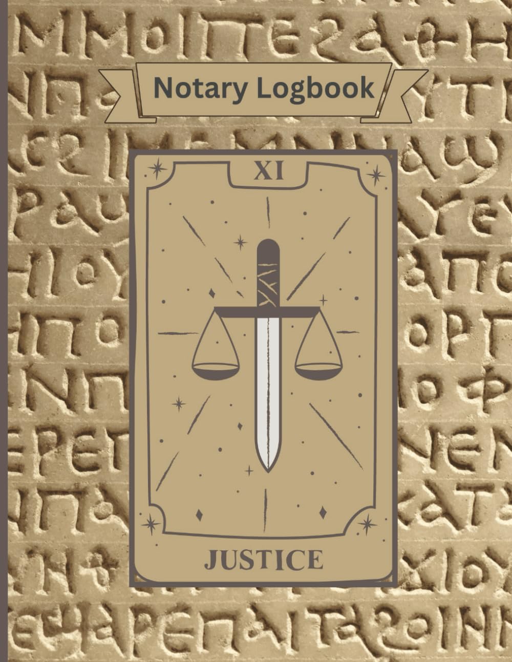 Notary Public Journal Book: Record Log Book, 120 Pages, Scales of Justice Aesthetic, Ideal For Men, Gift baixar o livro de graça