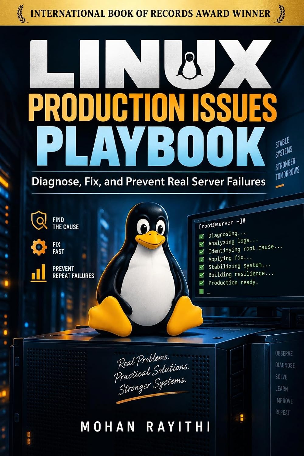 ler totalmente Linux Production Issues Playbook: Diagnose, Fix, and Prevent Real Server Failures (English Edition)