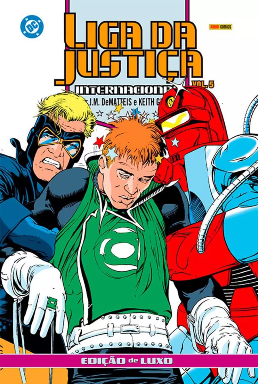 Liga da Justiça Internacional por J.M. DeMatteis e Keith Giffen - Edição de Luxo Vol. 5