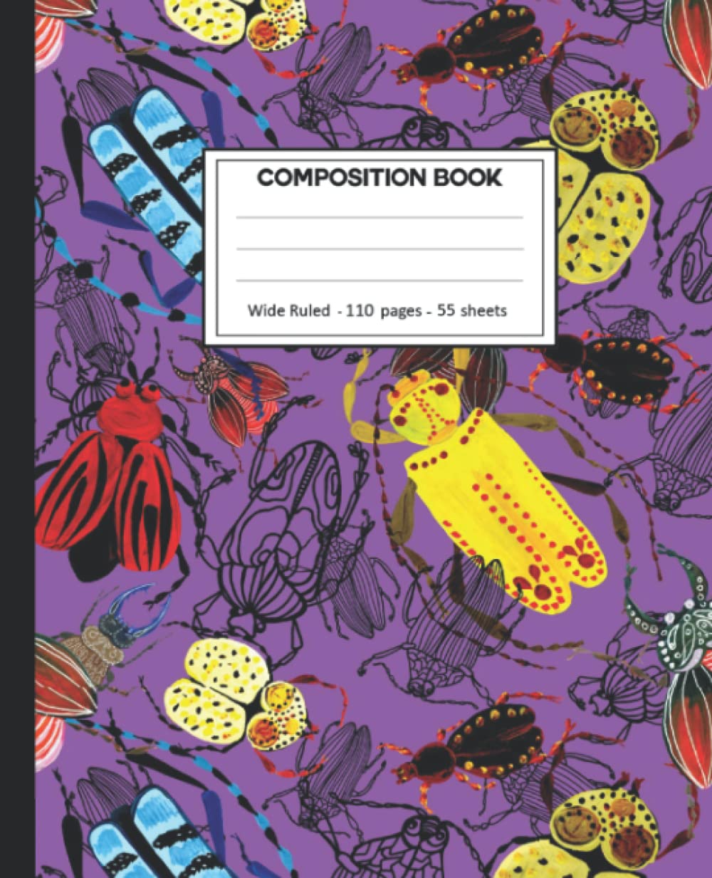capítulo por capítulo baixar Composition Notebook: Beetles Wide Ruled Paper Notebook Journal size 7.25 x 9.25” for student