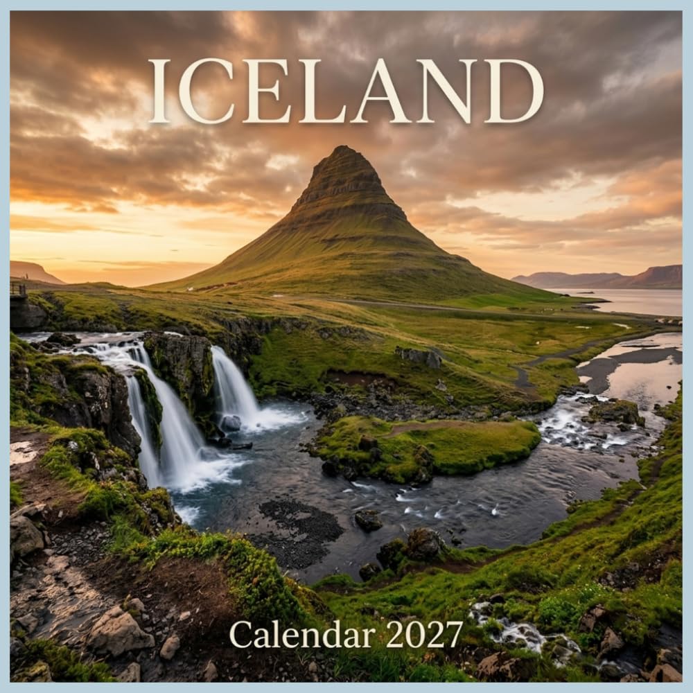 ler totalmente Iceland Calendar 2027: Discover the ethereal waterfalls, dramatic coastlines, and rugged beauty of the Nordic wilderness