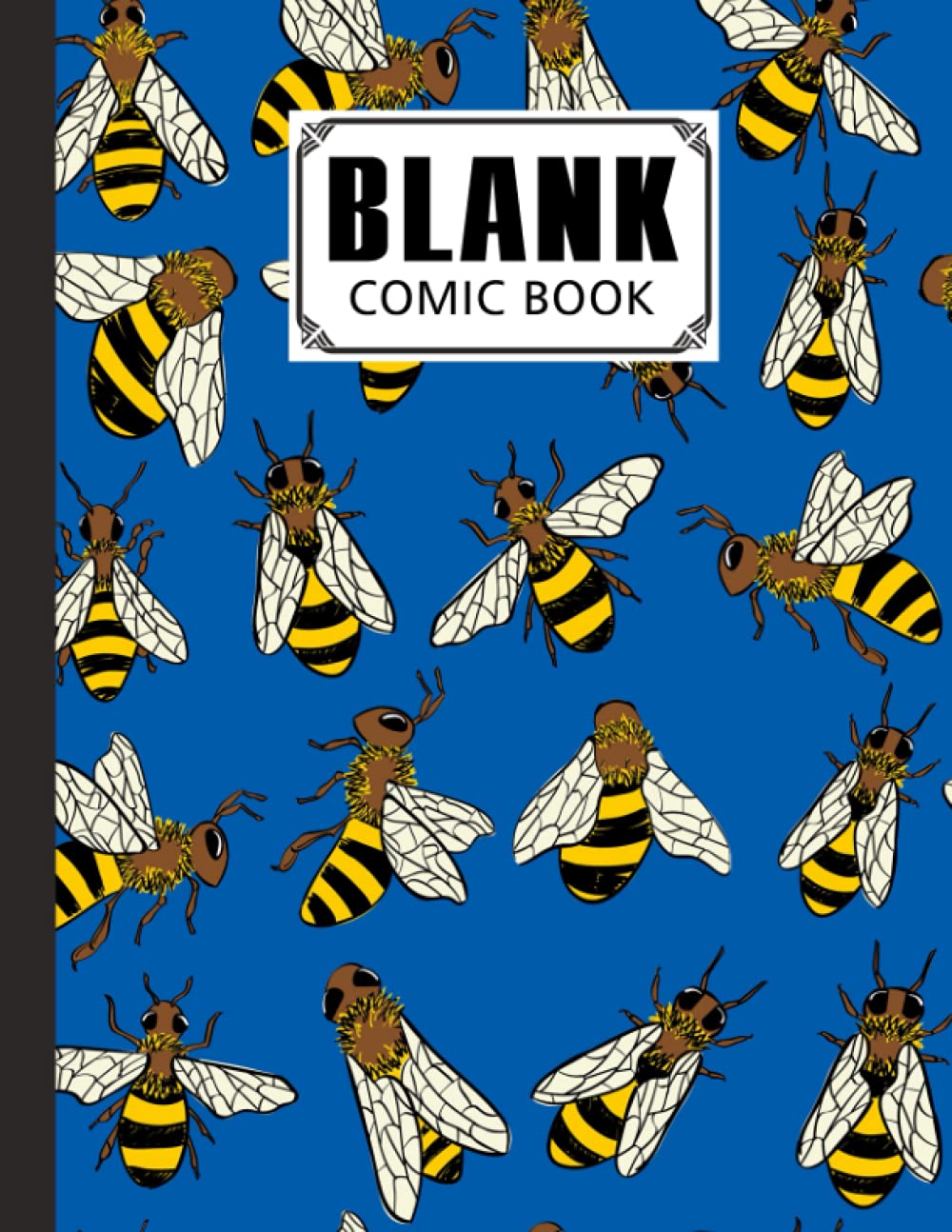 ler totalmente Blank Comic Book: Bee Cover, Create Your Own Story, Journal, Notebook, Sketchbook for Kids and Adults, 120 Pages - Size 8.5" x 11" Notebook by Hinrich Ahrens