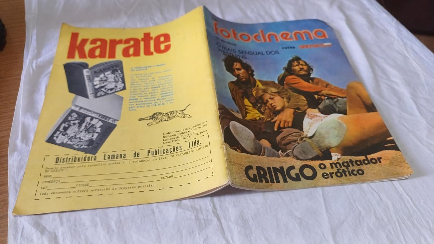 Revista Cinema em Close-Up Fotocinema Extra Gringo o Matador Erótico - Mek Editores 1976 baixar o livro de graça