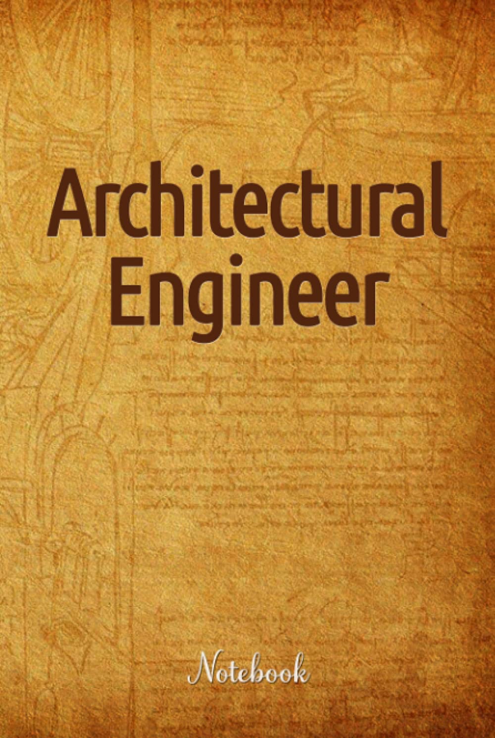 Architectural Engineer: Classy Hardcover Notebook, Blank Lined Composition Writing Journal, Vintage Style Cover Design, 6x9 Ruled Notebook to Write Memories, Letters, Notes (For Men, Women) baixar o livro de graça