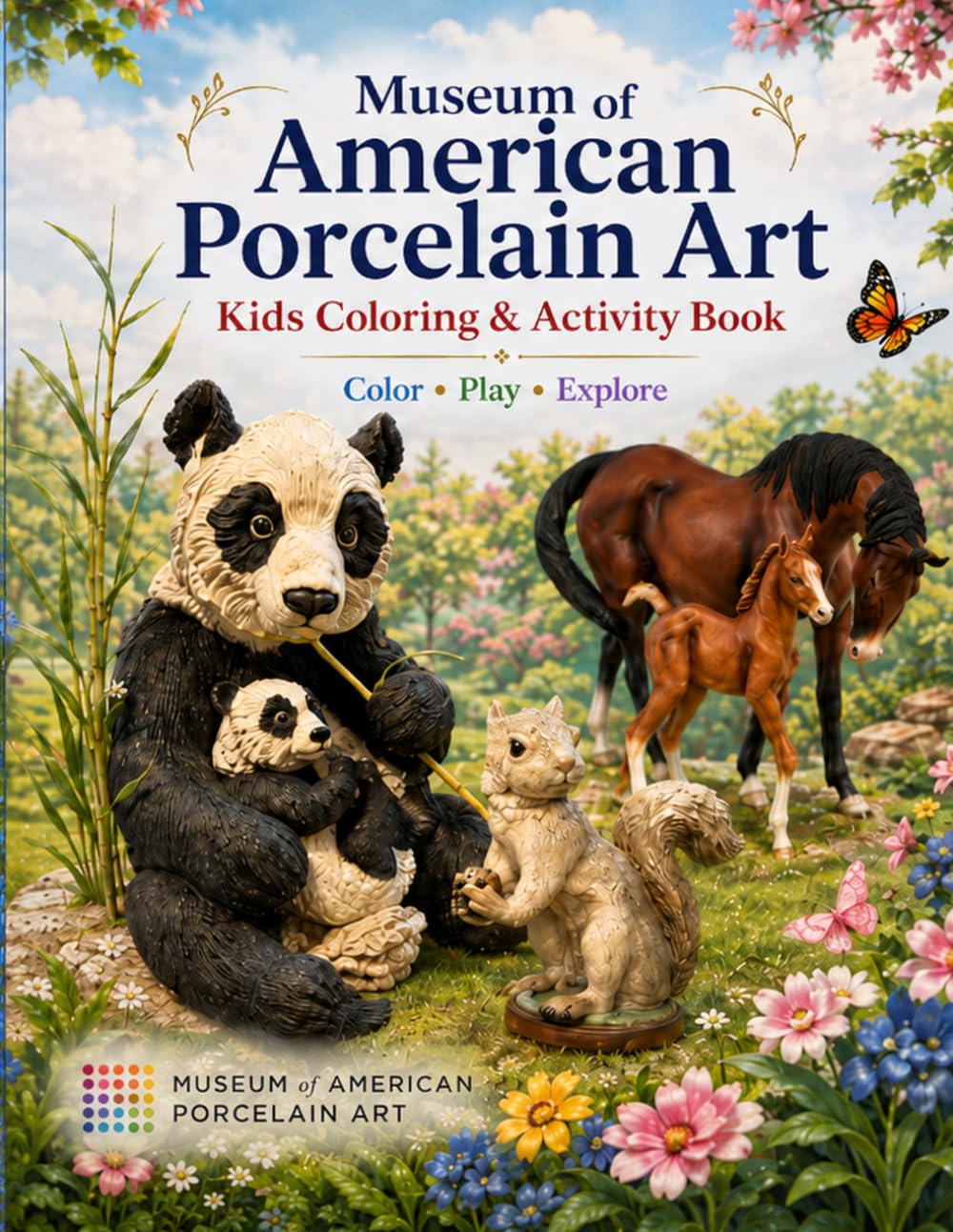 capítulo por capítulo baixar Museum of American Porcelain Art: Kids Coloring & Activity Book